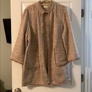 Multi color long blazer